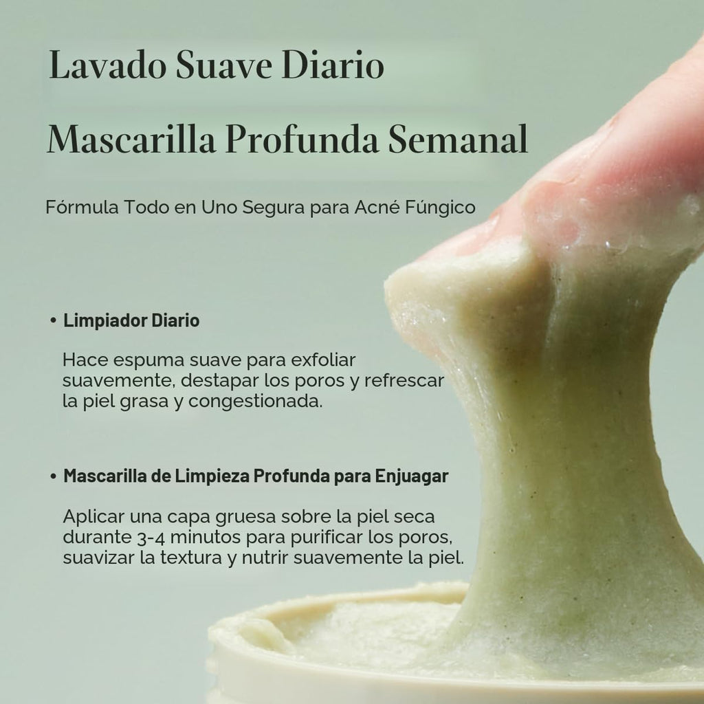 ARENCIA Korean Rice Mochi Limpiador facial y exfoliante diario