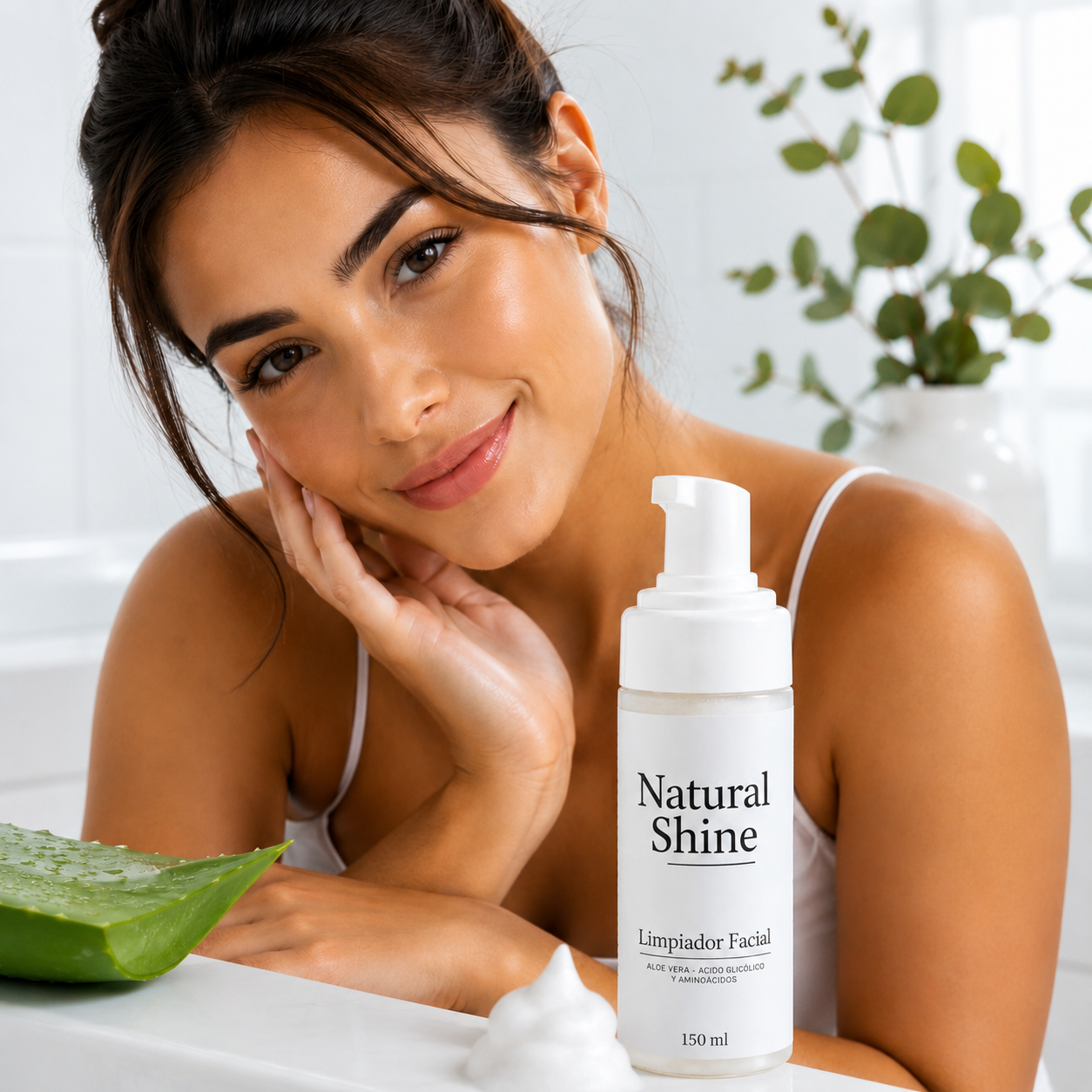 Natural Shine Aloe Cleanser – Limpieza Facial Hidratante